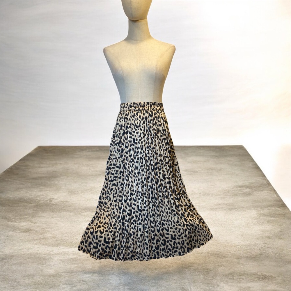 Sadie and Love Animal Print Maxi Skirt